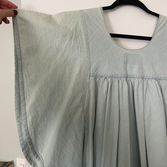 Lucky Brand Mini Denim Cape Dress Size XS - Picture 4 of 5